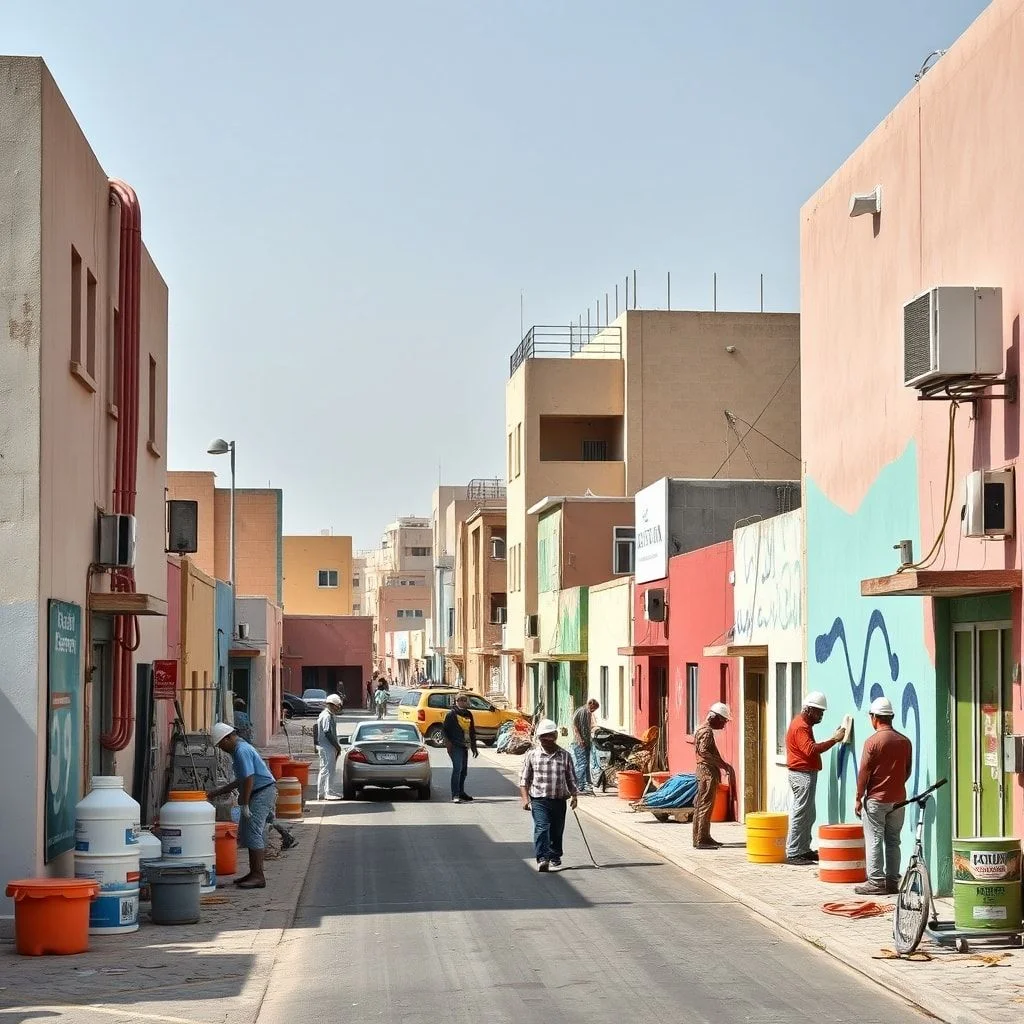 دليل شامل: أفضل شركات الطلاء والدهانات في الريان، قطر